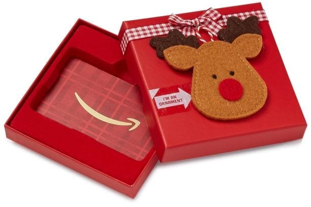 Reindeer Gift Card Box