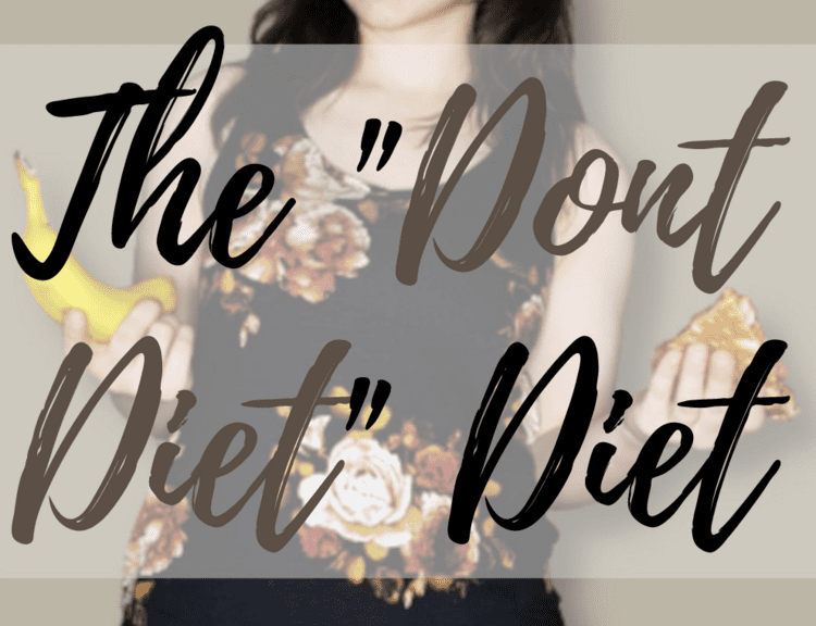 The Don't Diet Diet Lose Weight With Ang